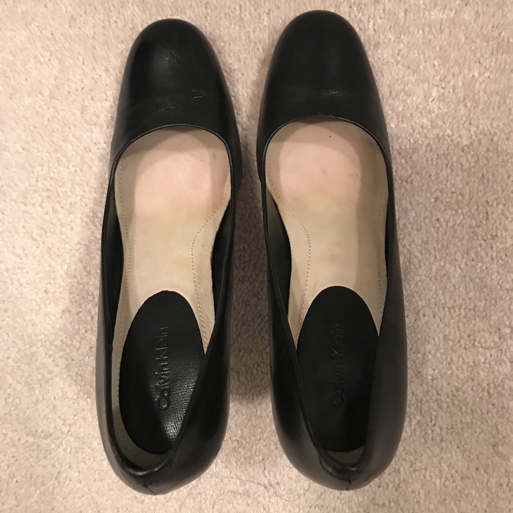 Calvin Klein black pumps size 8.5